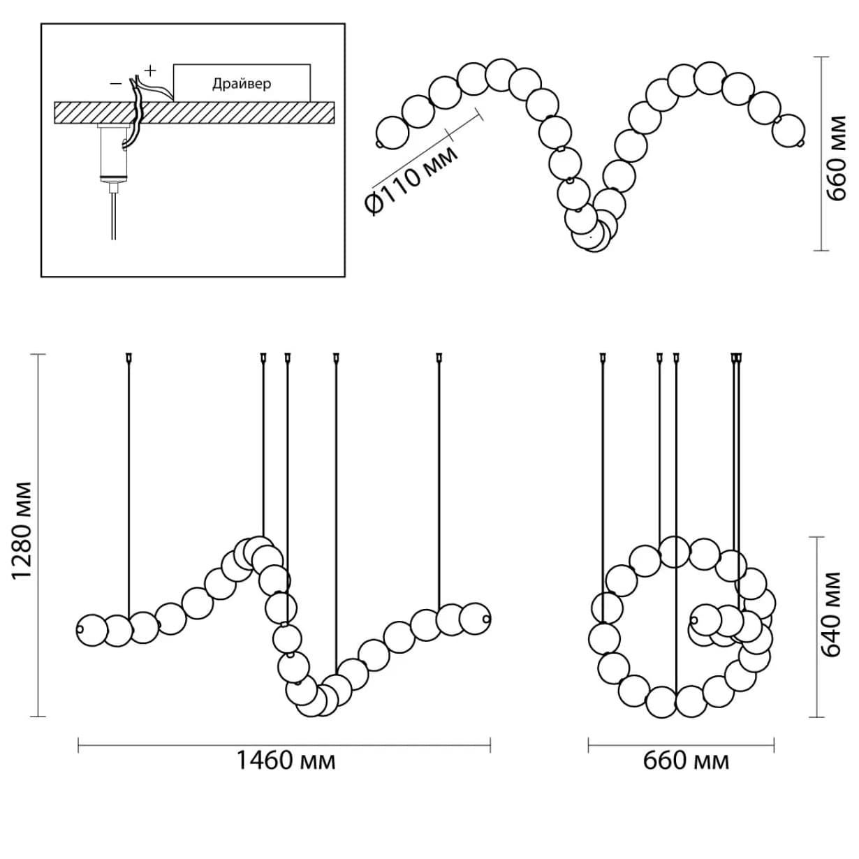 Люстра ODEON LIGHT L-VISION CRYSTAL view 3