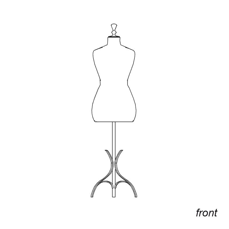 Манекен view 3