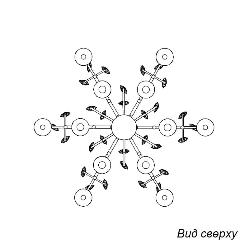 Люстра Feiss FE-VALENTINA view 2