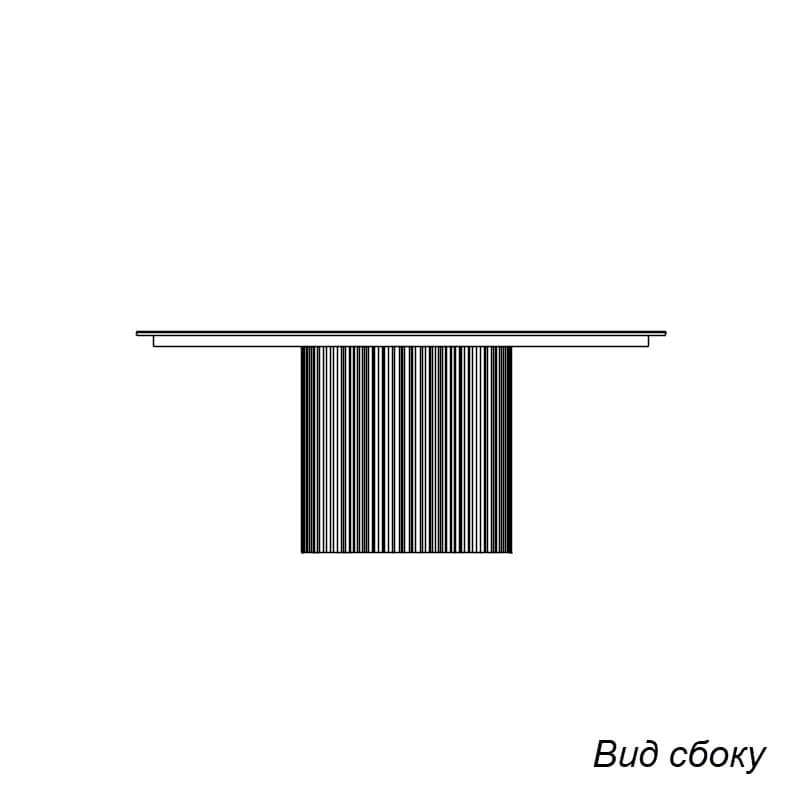 Стол прямоугольный Мак view 3