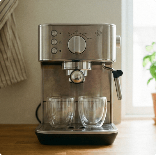 Кофемашина со стаканами view 4