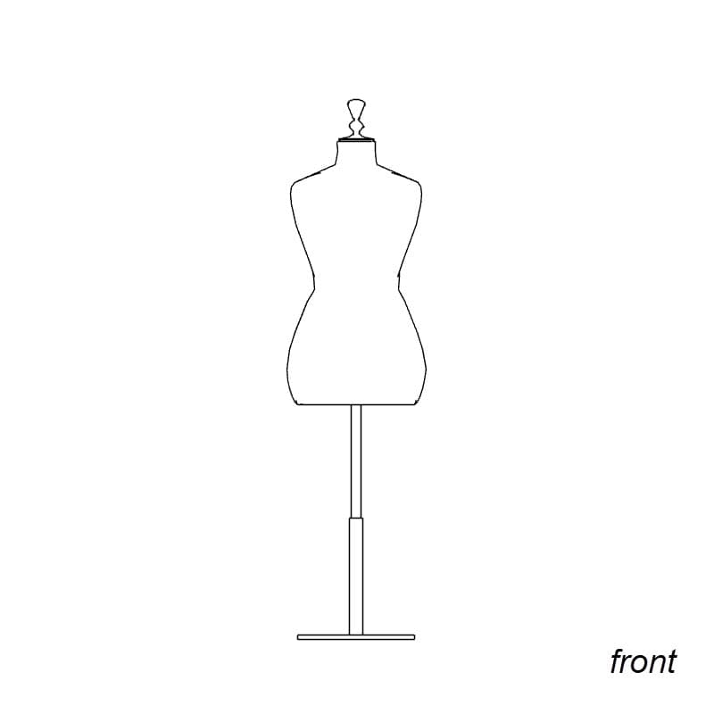 Манекен view 3