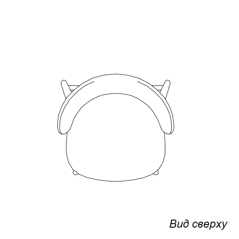 Стул барный Oscar 2 view 2