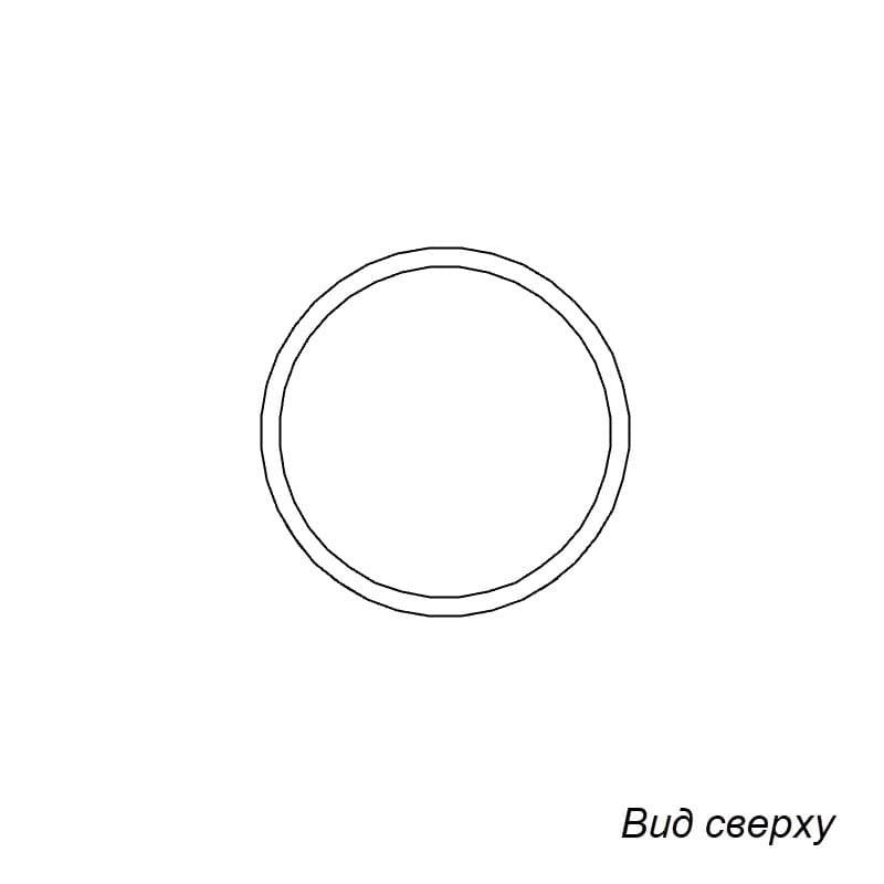 Круглая тумба view 2