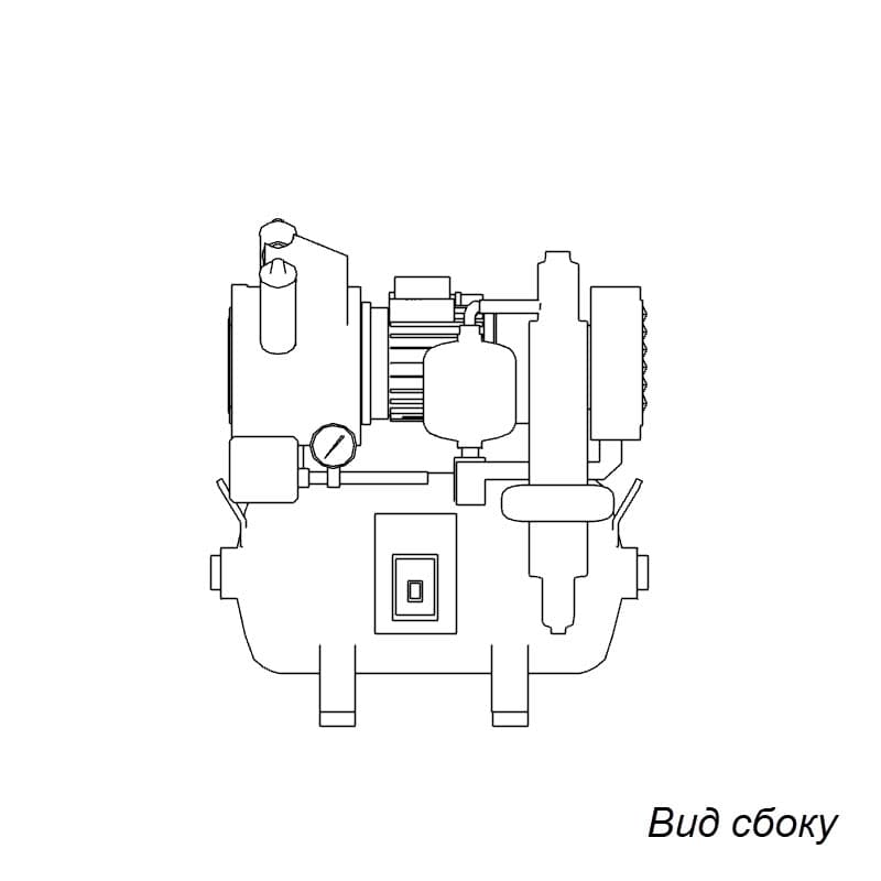 Компрессор стоматологический Cattani view 3