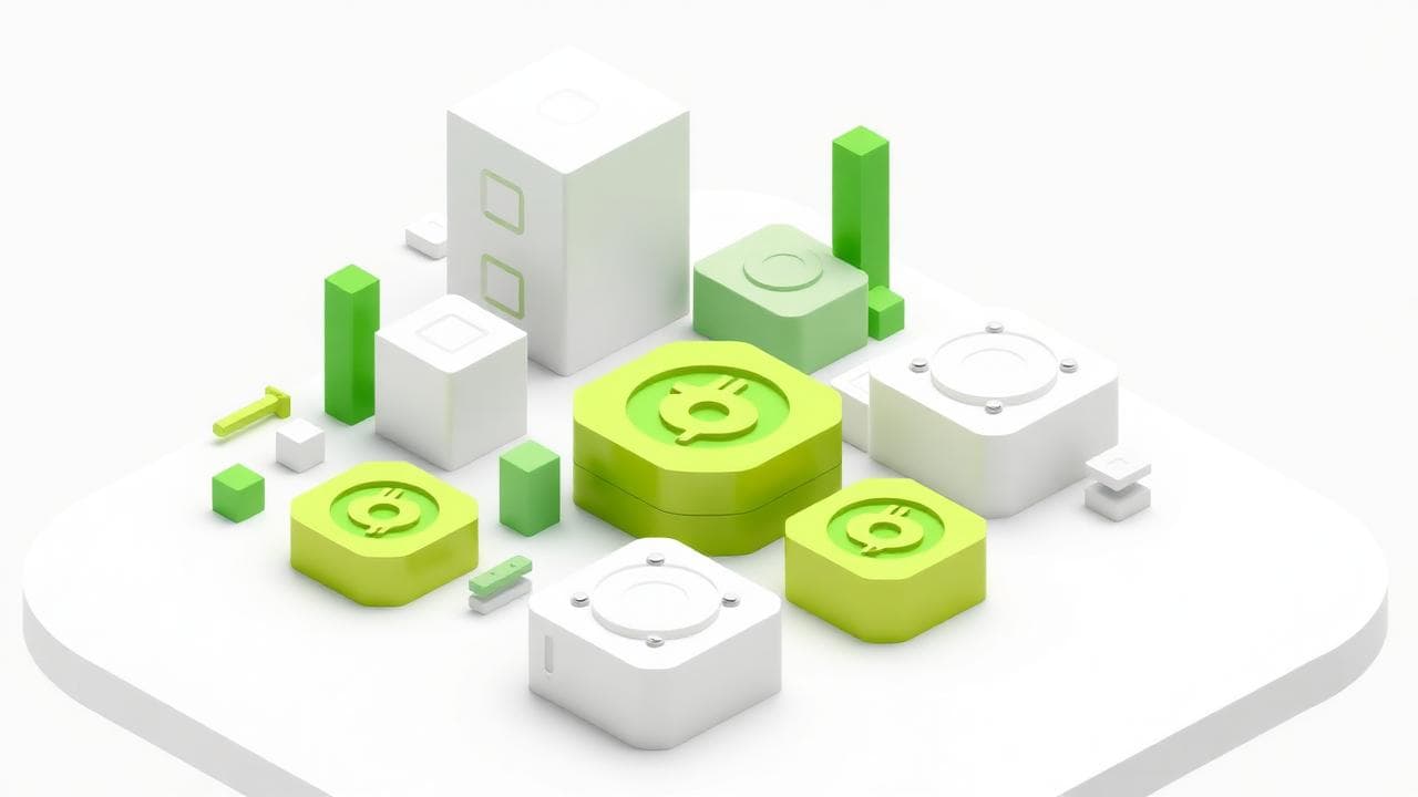 Абстрактная ваза view 2