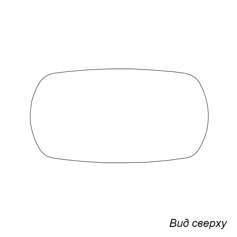 Стол прямоугольный Мак view 2