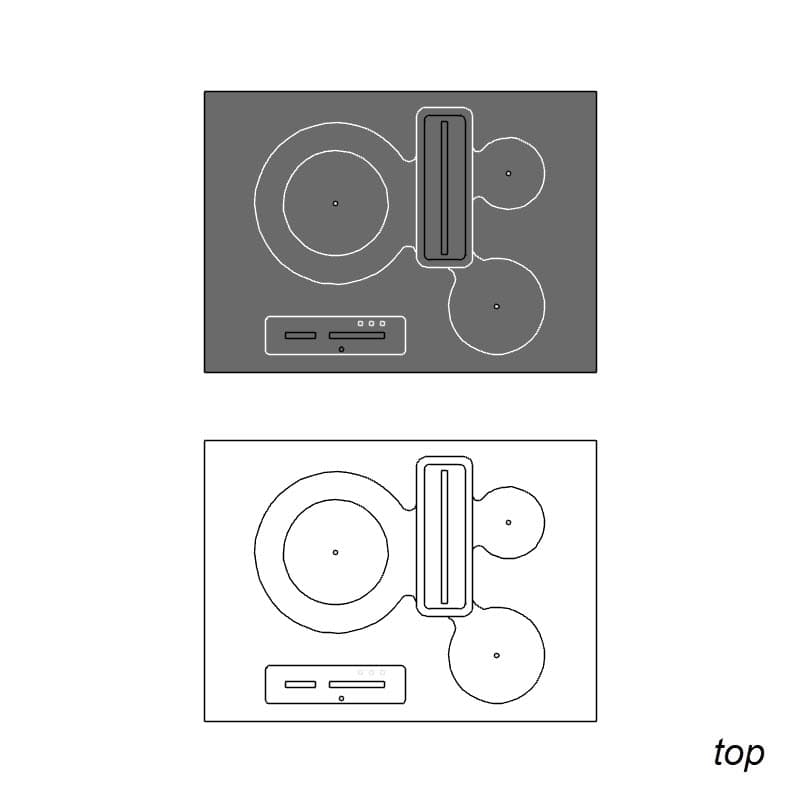 Варочная панель Elica view 2