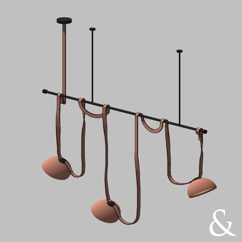 Подвесной светильник Plusminus Semispheres