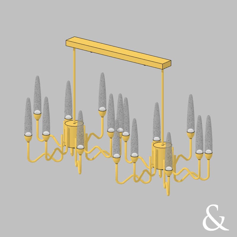 Подвесная люстра Cloyd Zoar