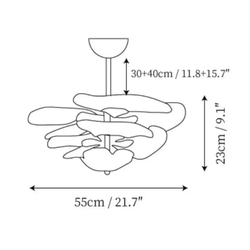 Подвесная люстра ASPASIA C12 view 3