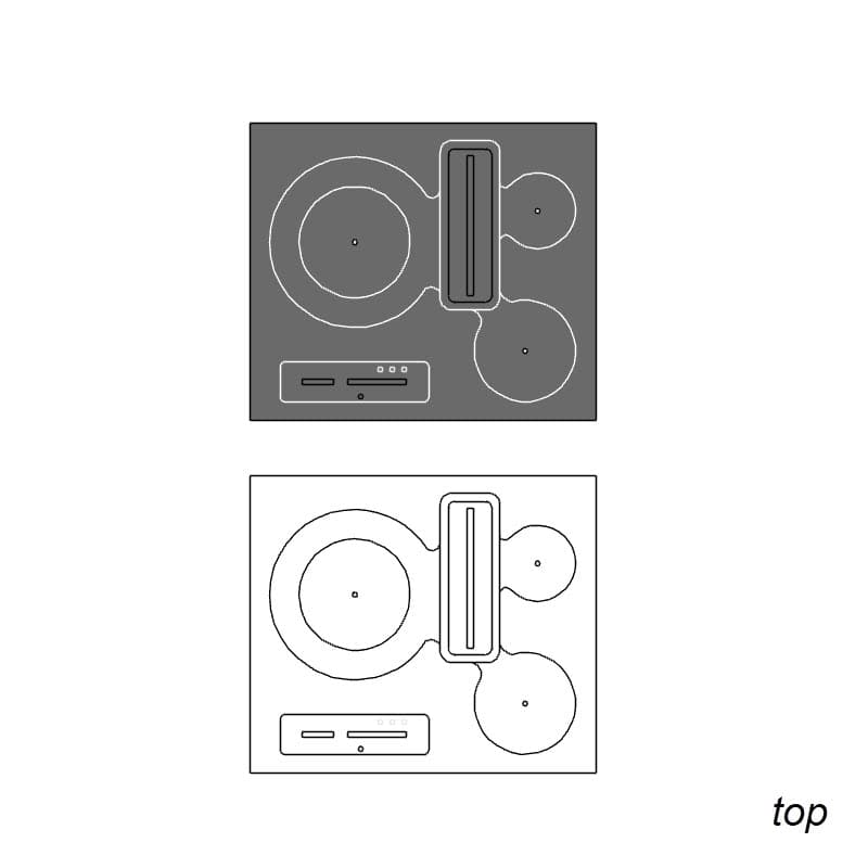 Варочная панель Elica view 2