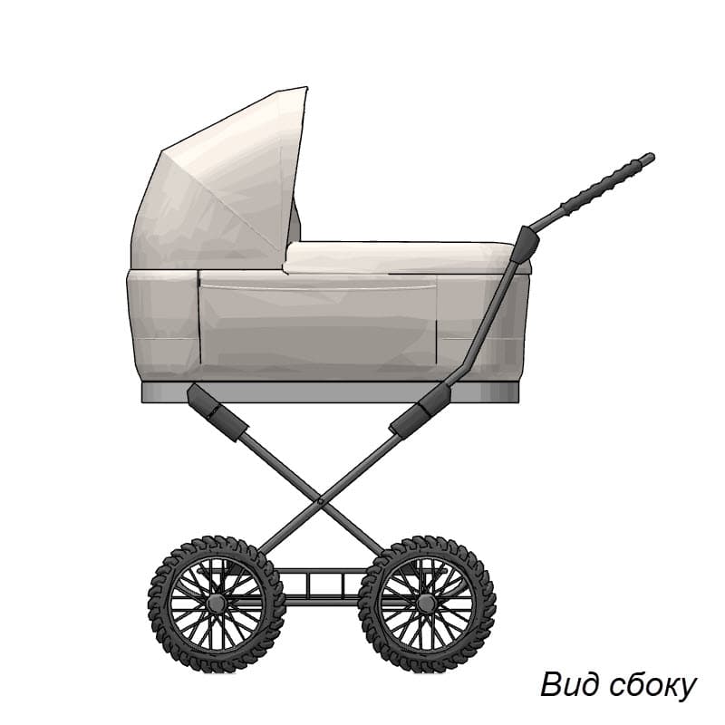 Детская коляска view 3